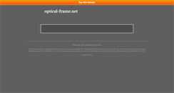 Desktop Screenshot of optical-frame.net